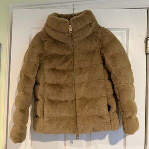 HERNO faux fur jacket